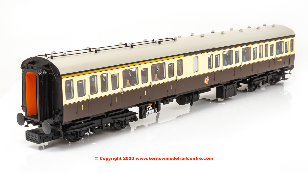 35-500Z Bachmann Class 117 3 Car DMU Set number B430 in GW 150 Chocolate & Cream livery